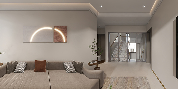 设计师小朱啊-重固自建房-装修设计方案