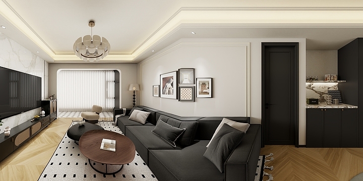 效果图IIIIII-（滨辰府）木朵家居-08.23-效果图制作-装修设计方案