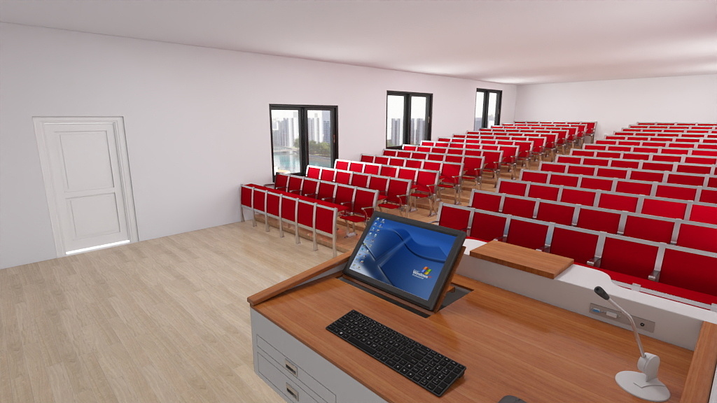 CCC庾花花-广东中山阶梯排椅-装修设计方案