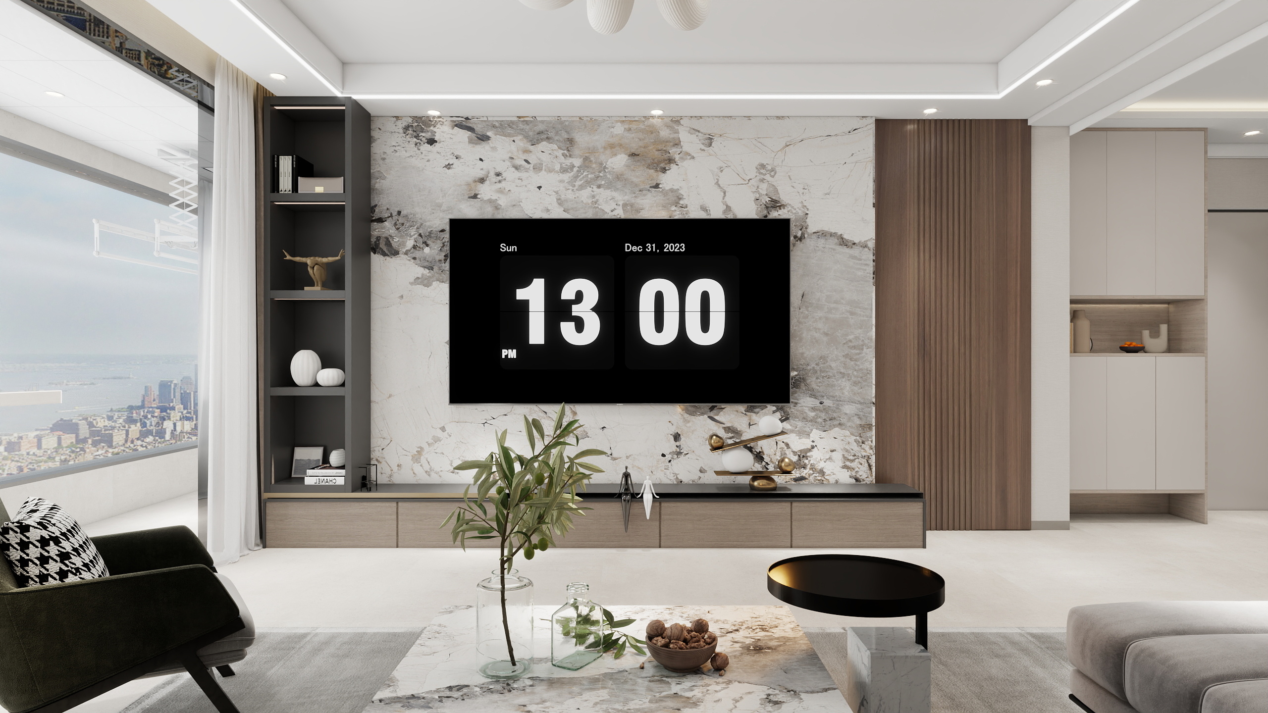 王敏-81㎡2室-装修设计方案