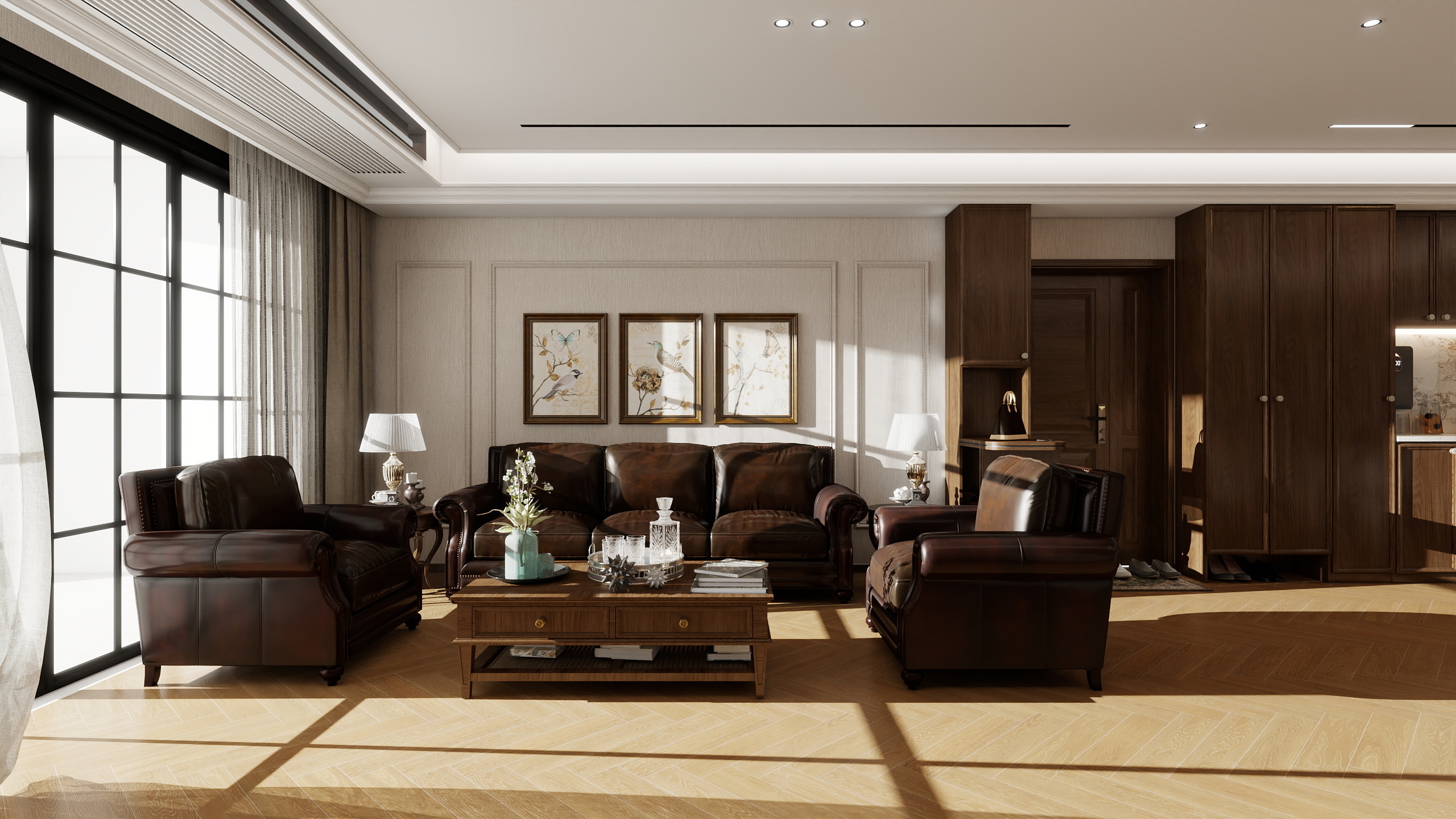 兰sir-秀湖绿岛邓老师-装修设计方案