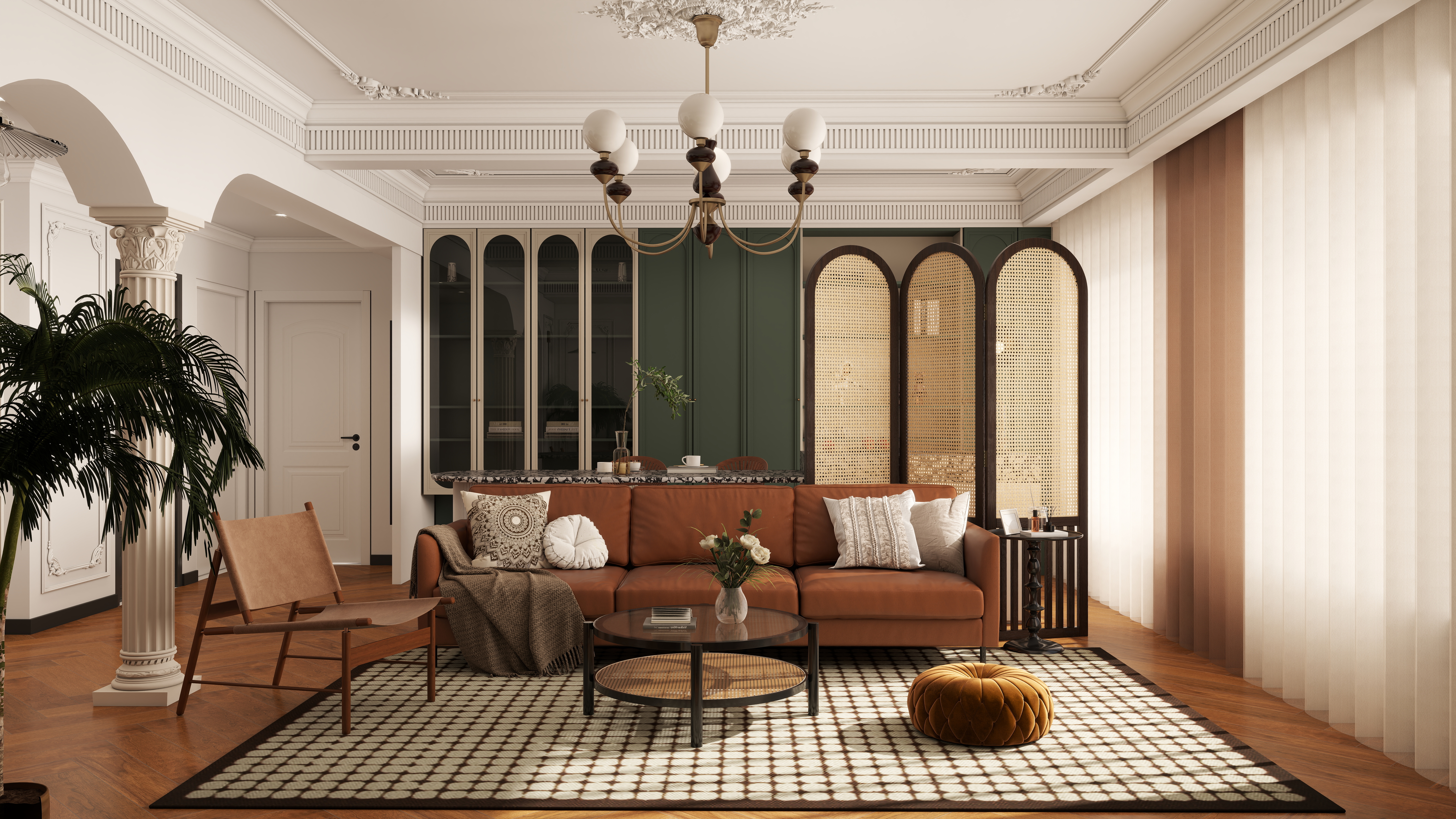 室内设计徐仕元-法式复古-装修设计方案