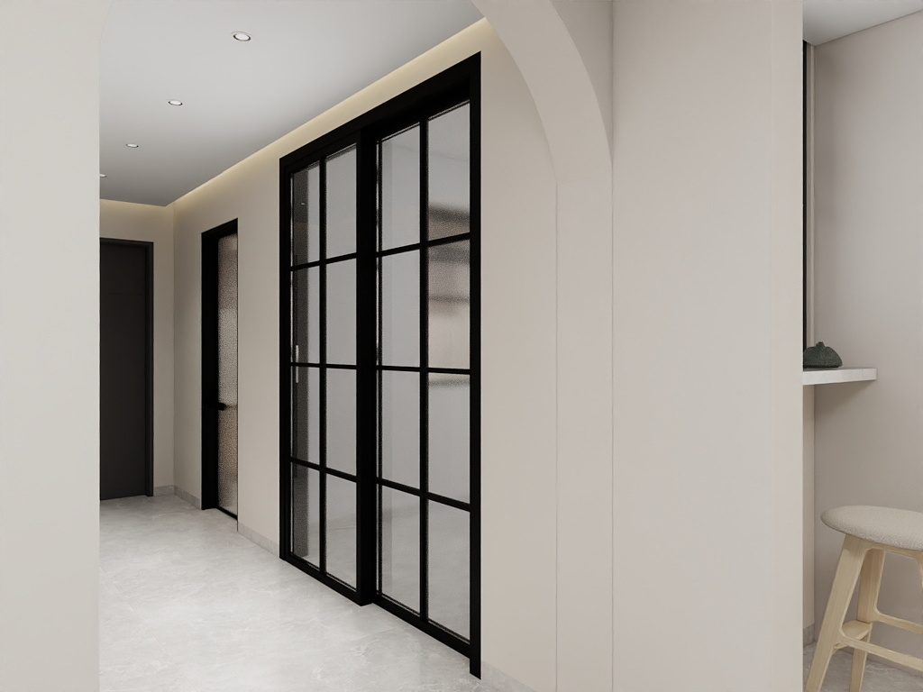 王启松-万泉语润14栋202房效果图-装修设计方案