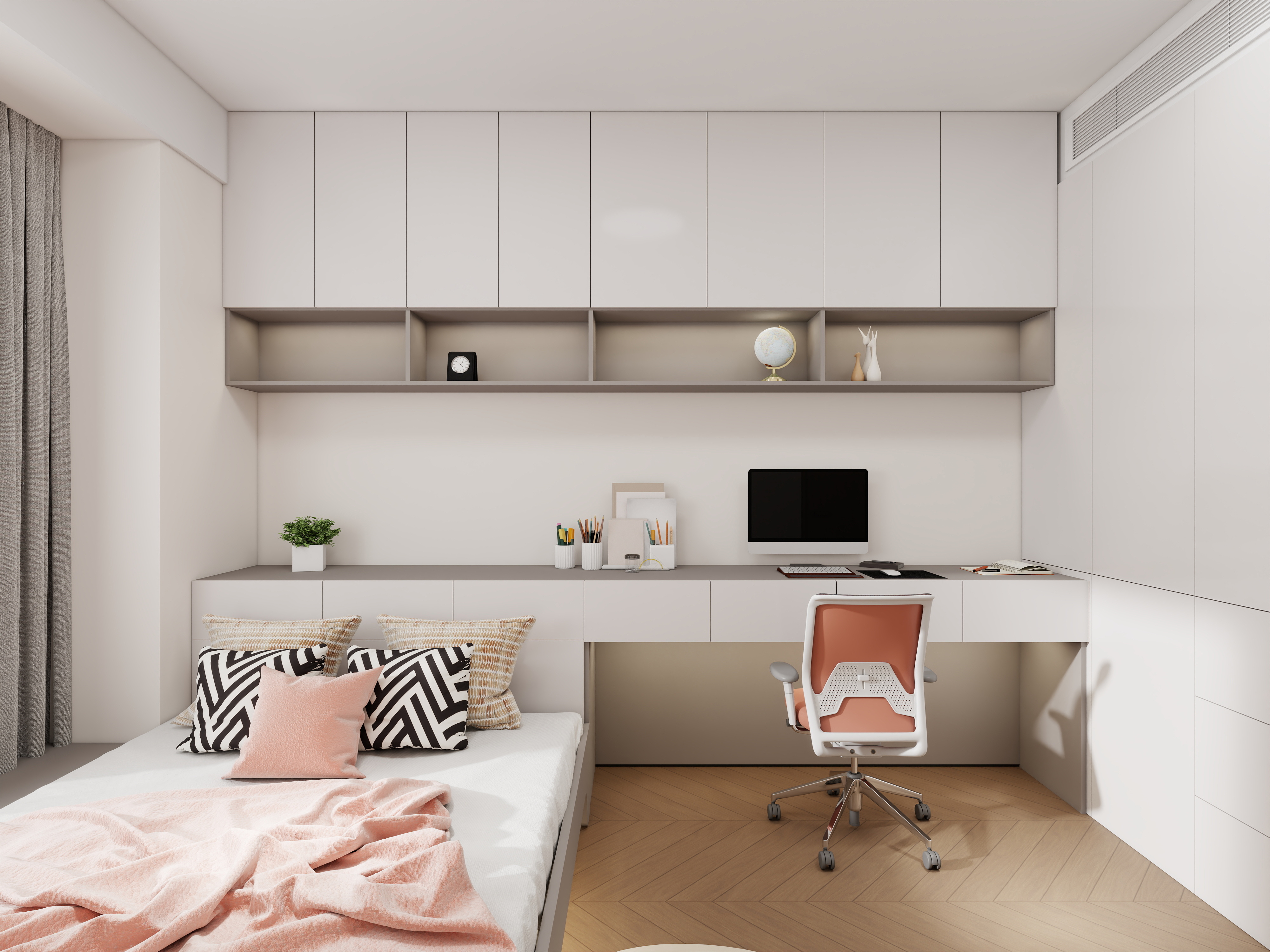 艺雅丽-147平现代简约装修效果图