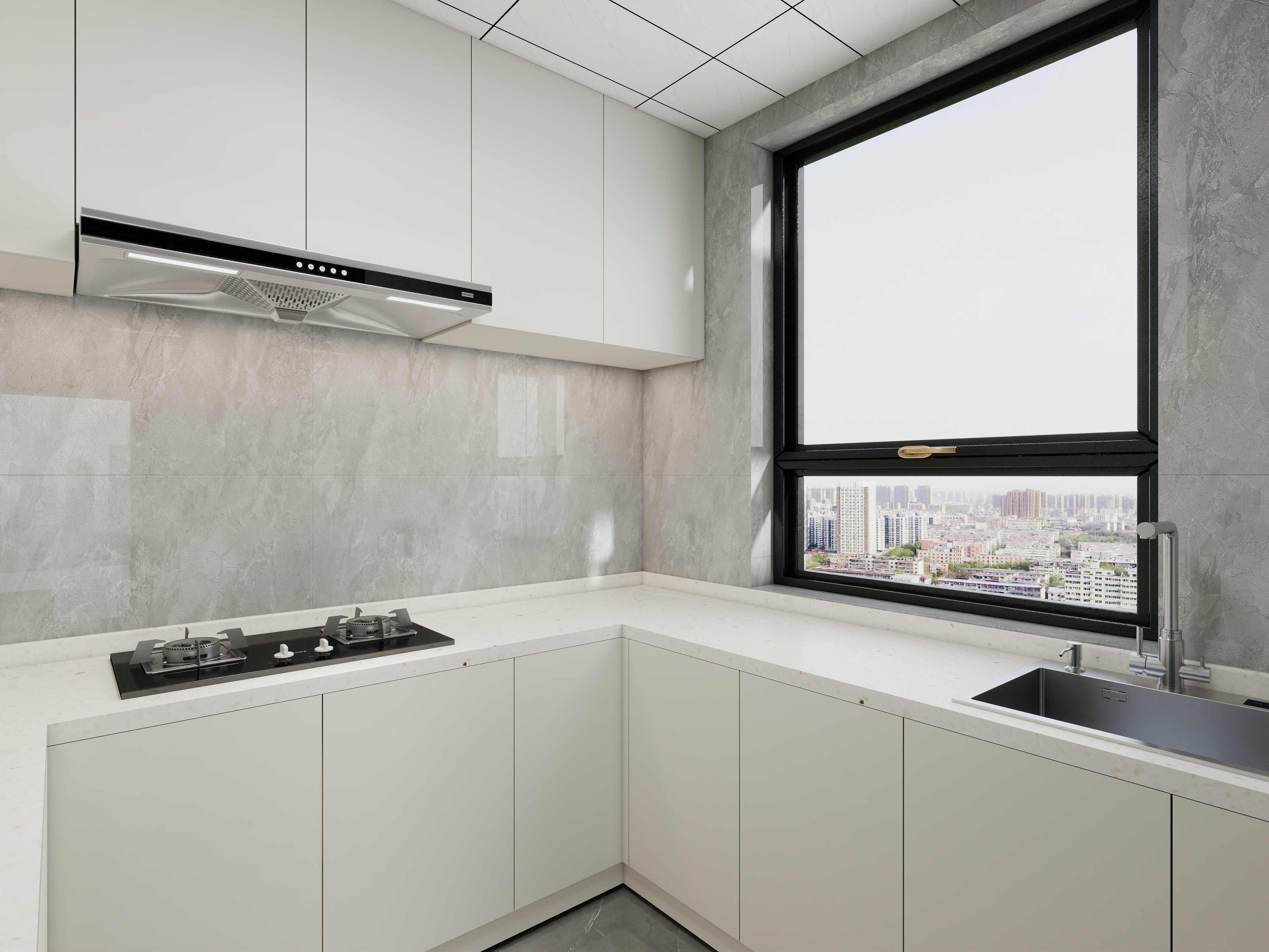 艺雅丽-147平现代简约 装修效果图