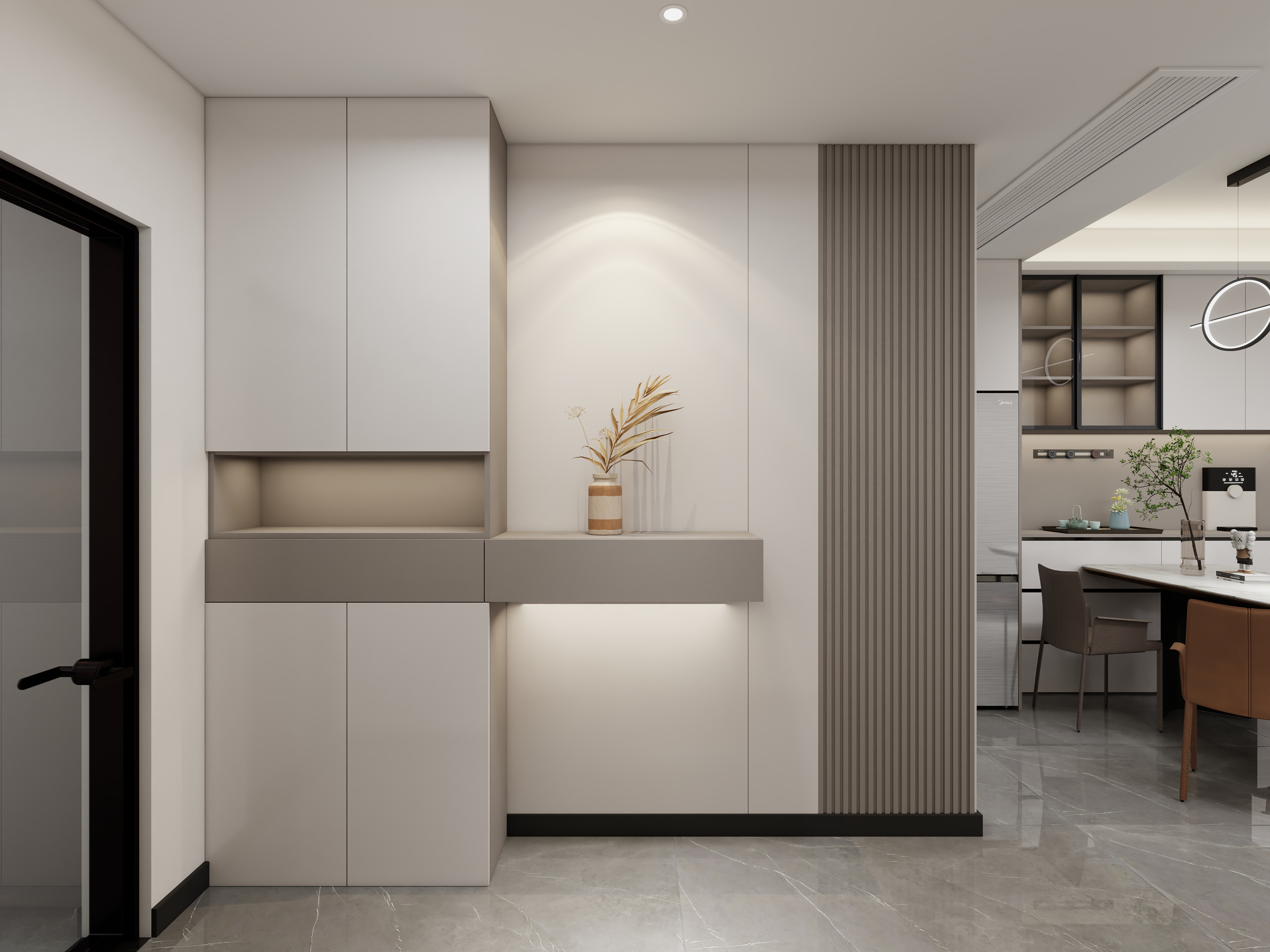 艺雅丽-147平现代简约装修效果图