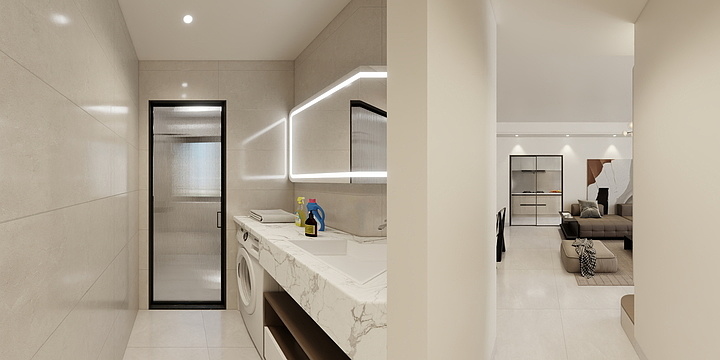 吴东平-国盛首府-现代风格-装修设计方案