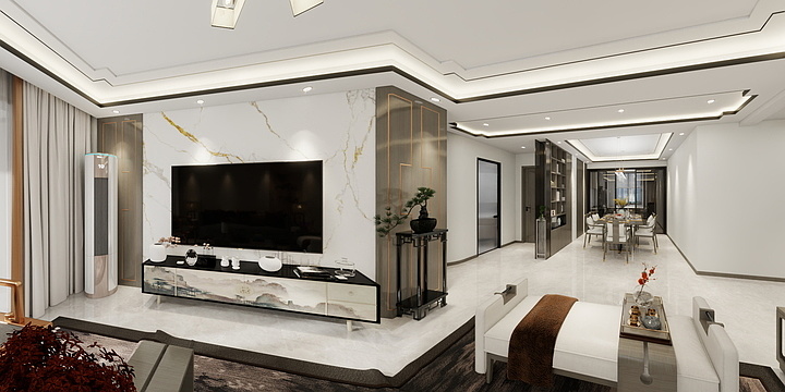 mumu1711-涿州上园3-1-2504-装修设计方案