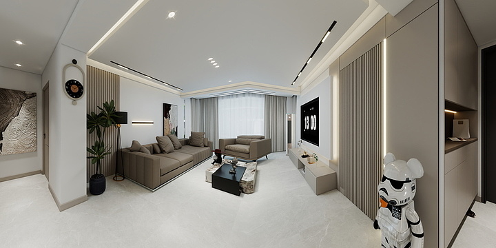 峰少出品的-盛世豪庭26-1-1101效果图-装修设计方案