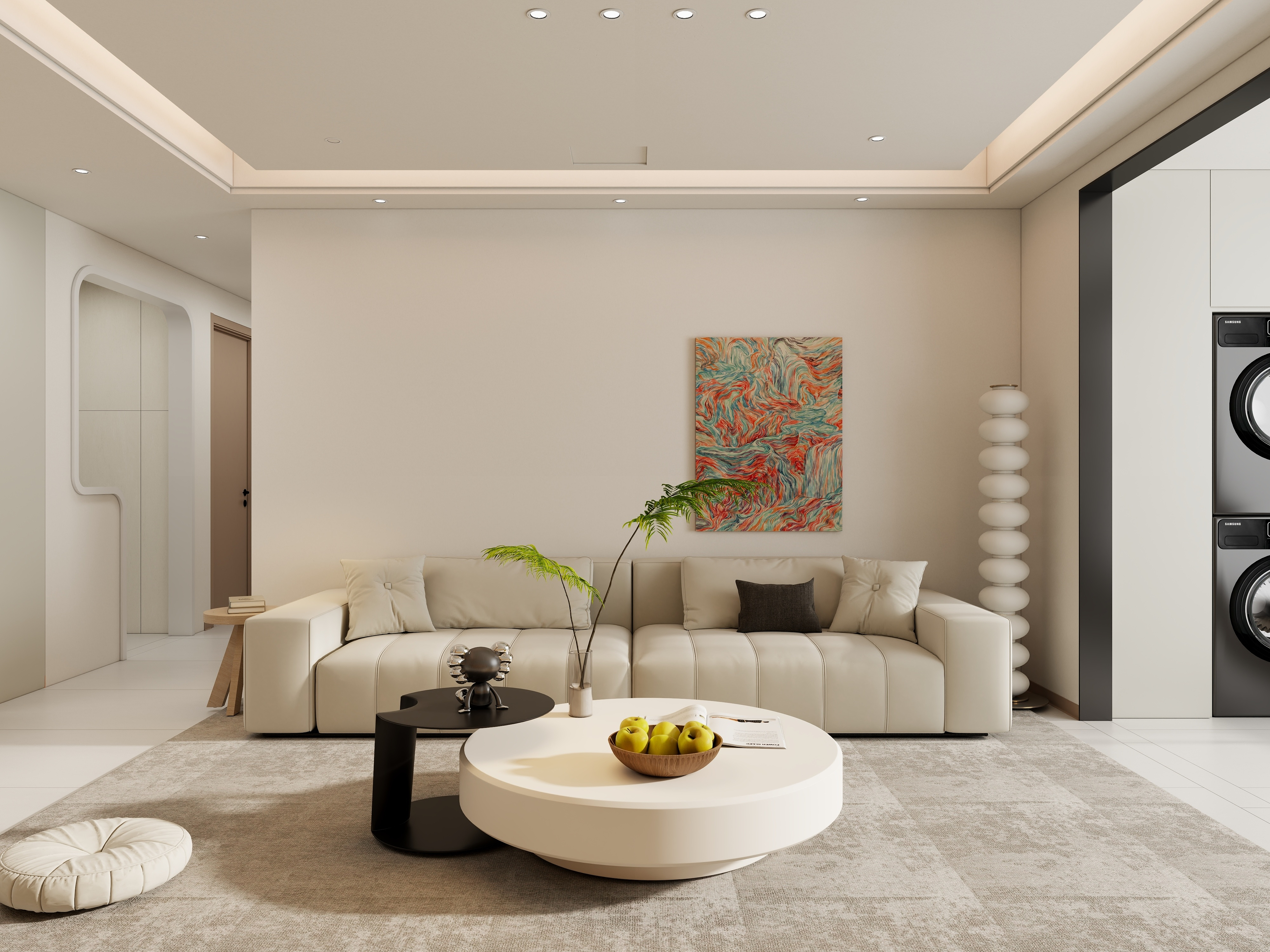 朴日图.-现代暖色-装修设计方案