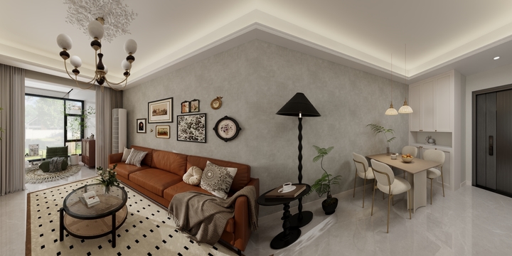 设计师徐芳-万科   澜园    苹果妈妈-装修设计方案