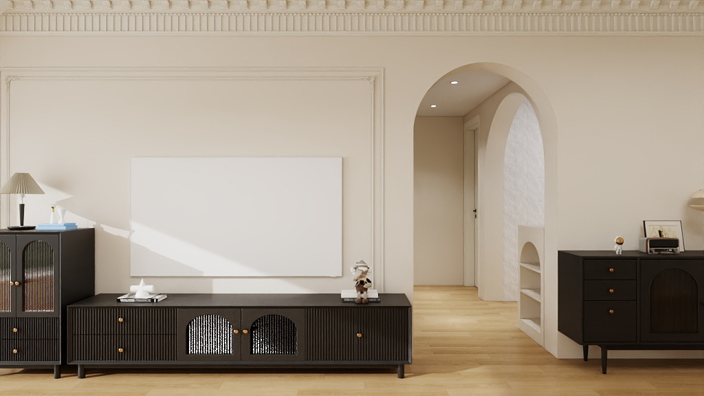 效果*图-西域食品城110户型-装修设计方案