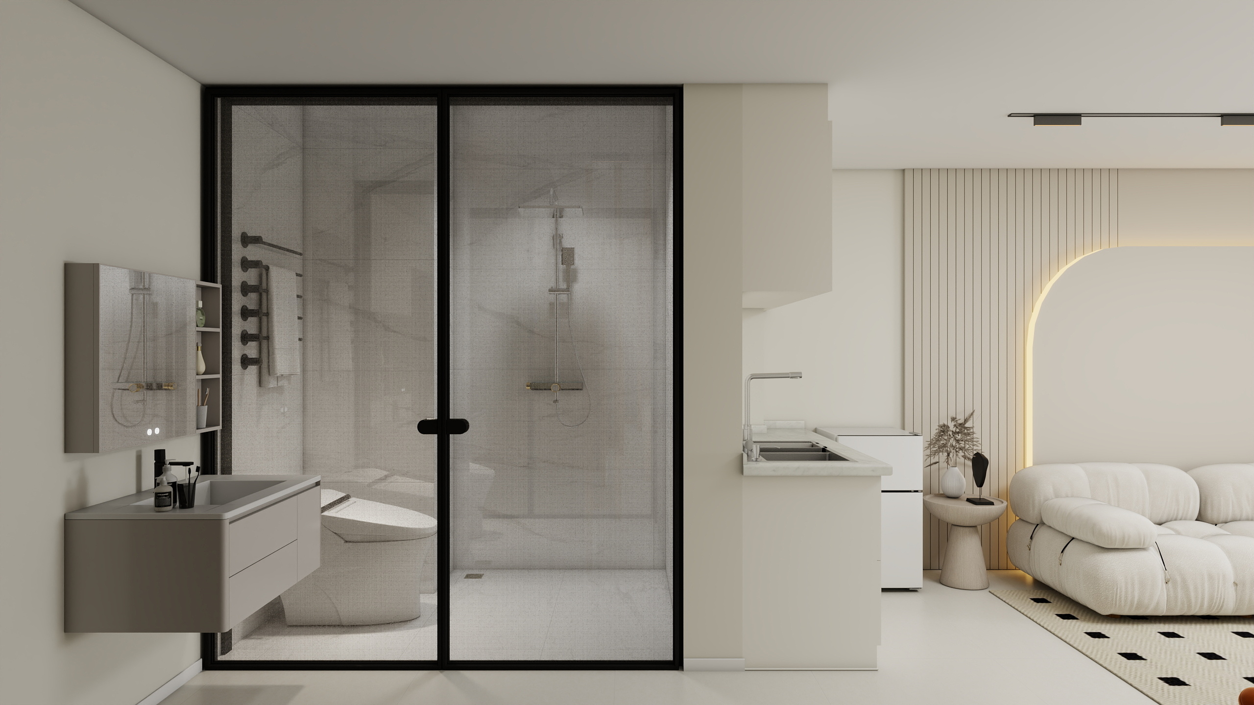 KevinUNAo-旭辉荣华公园大道-装修设计方案