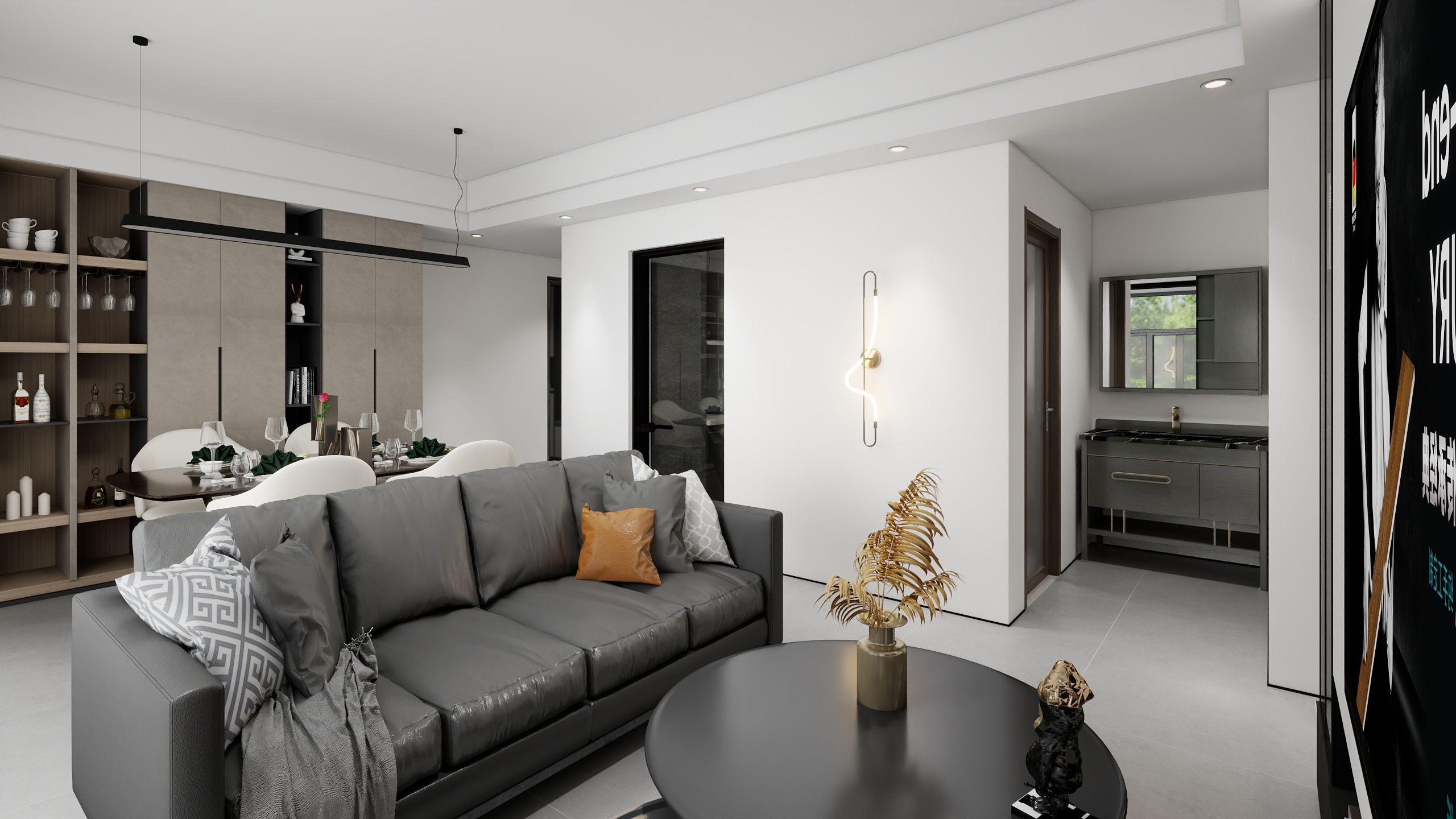 carelee-海成汉安悦府-装修设计方案