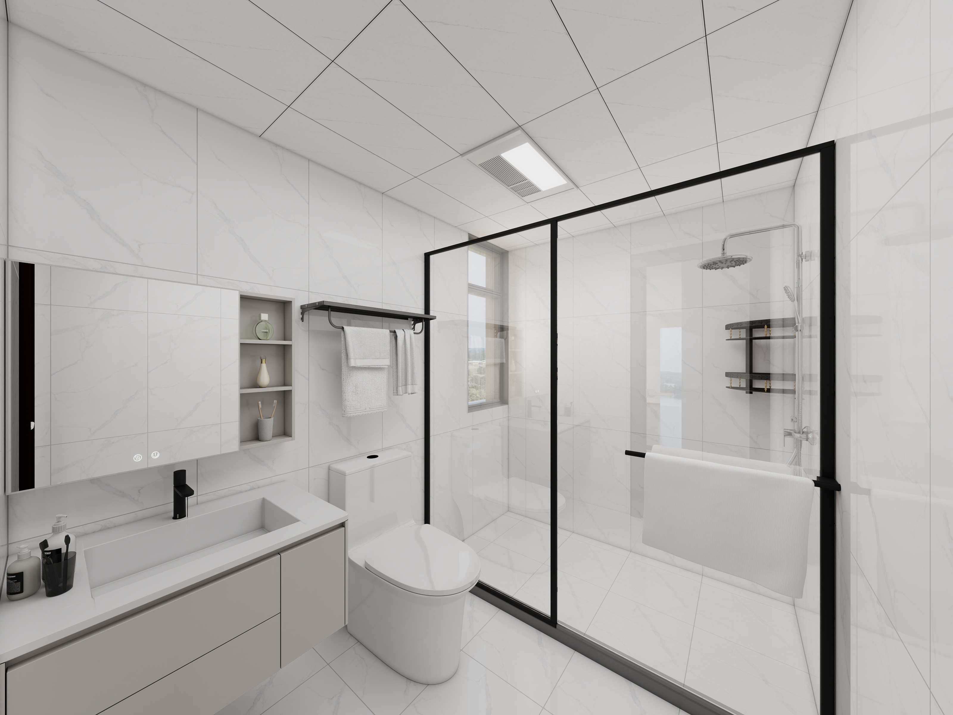 設計師丨何磊-禧瑞山河-装修设计方案