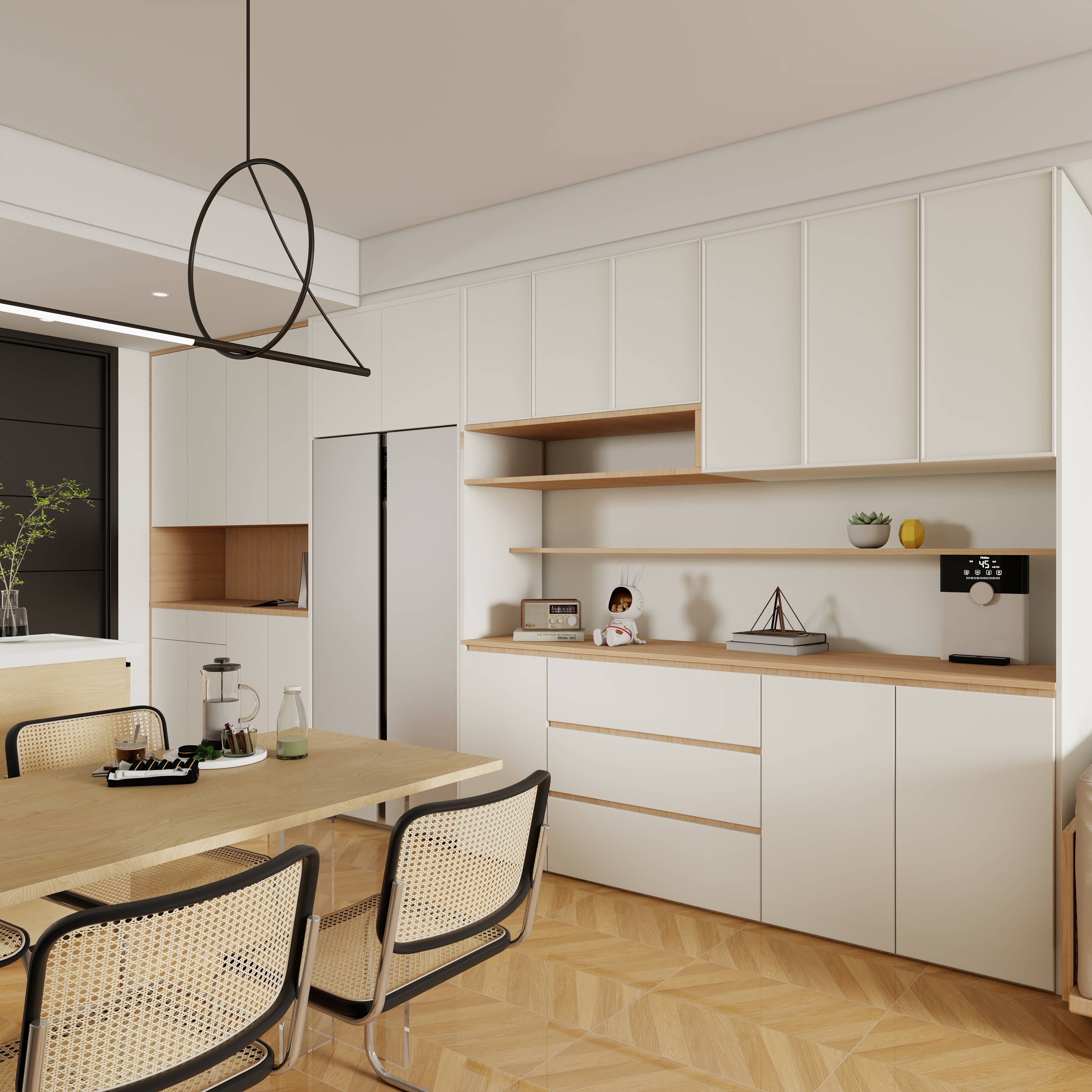 栾哈哈-87㎡2室-装修设计方案