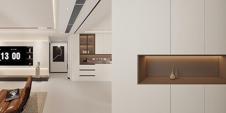 星途设计-弘业上河琚 3幢102-  现代简约风 -装修设计方案