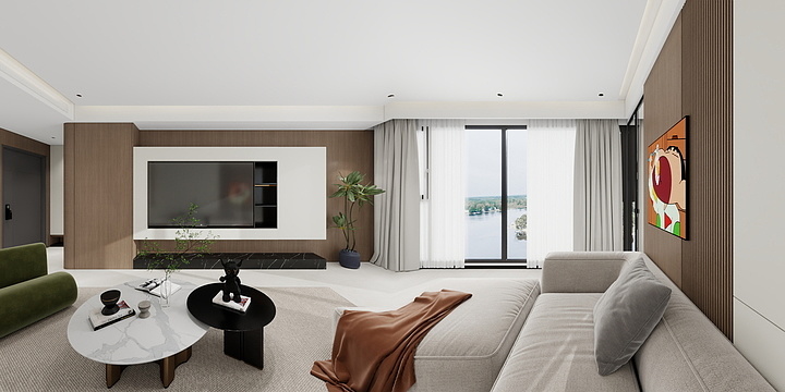 A李洪光-银河湾张总效果-装修设计方案