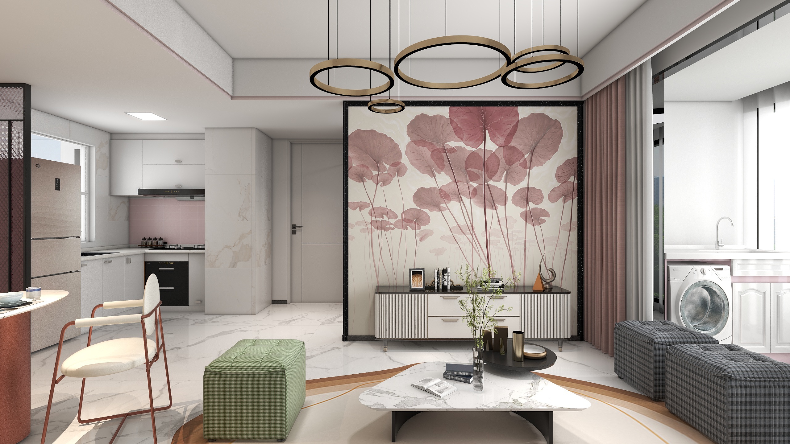 设计N-H2户型(春)公园壹号15#高区-装修设计方案