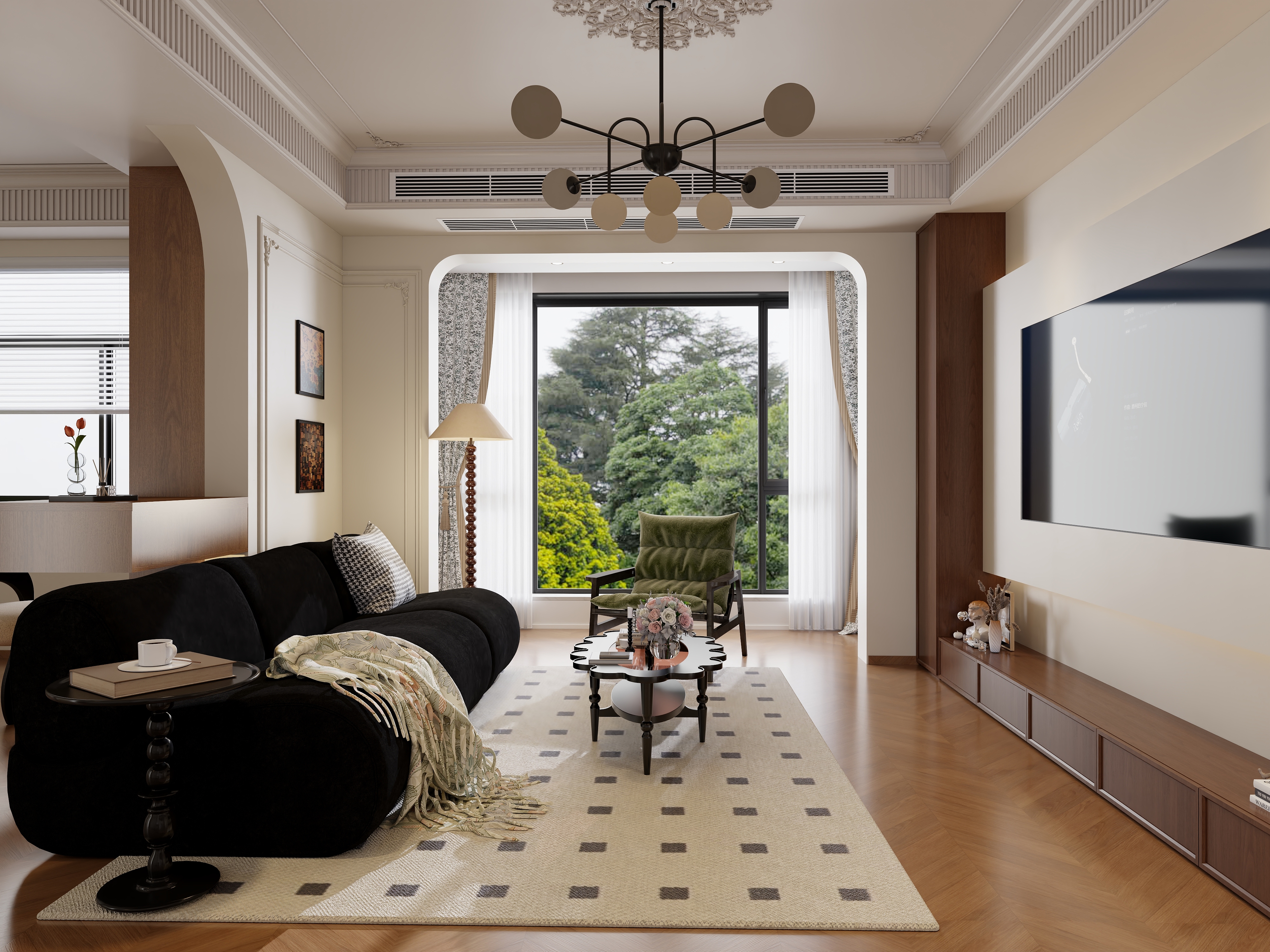 驭方设计师王鹏-法式中古-装修设计方案