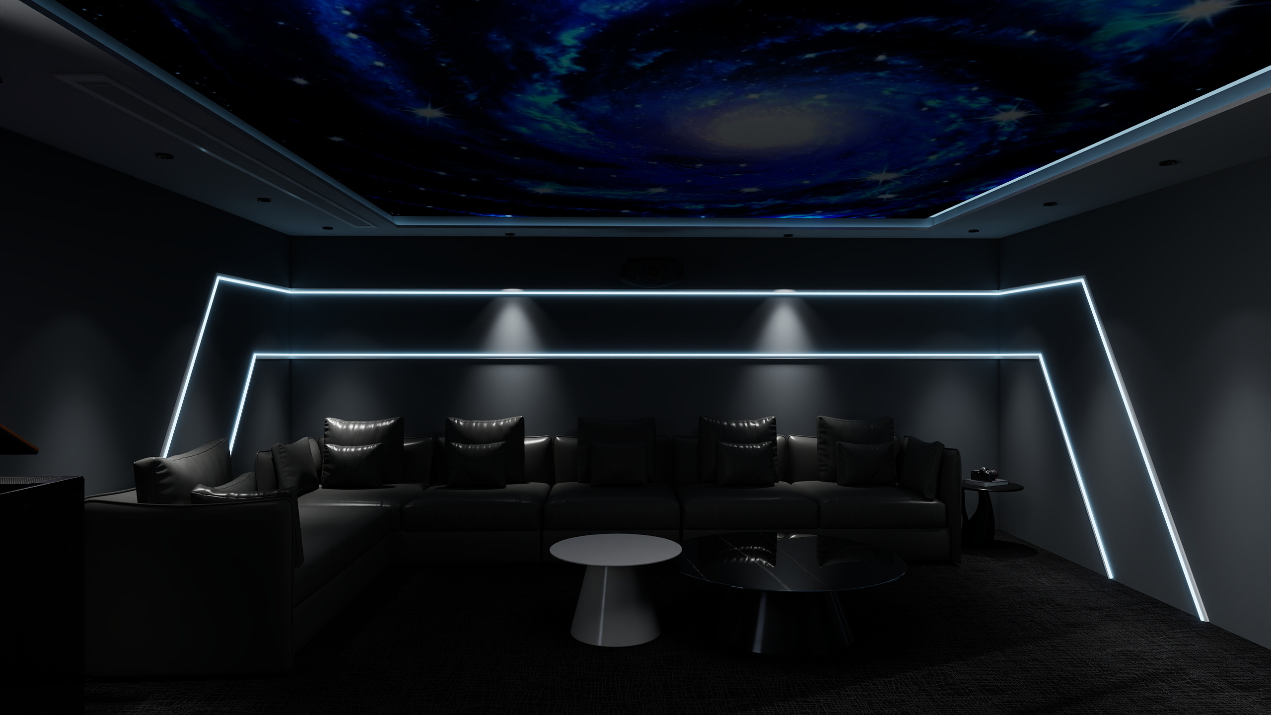 滕波 紫光物联 慈溪店长-豪华影视厅-装修设计方案