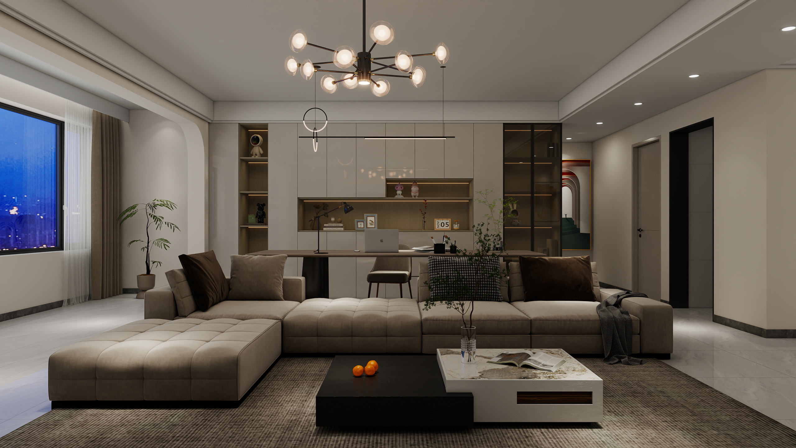 Z-M4356-现代极简-装修设计方案