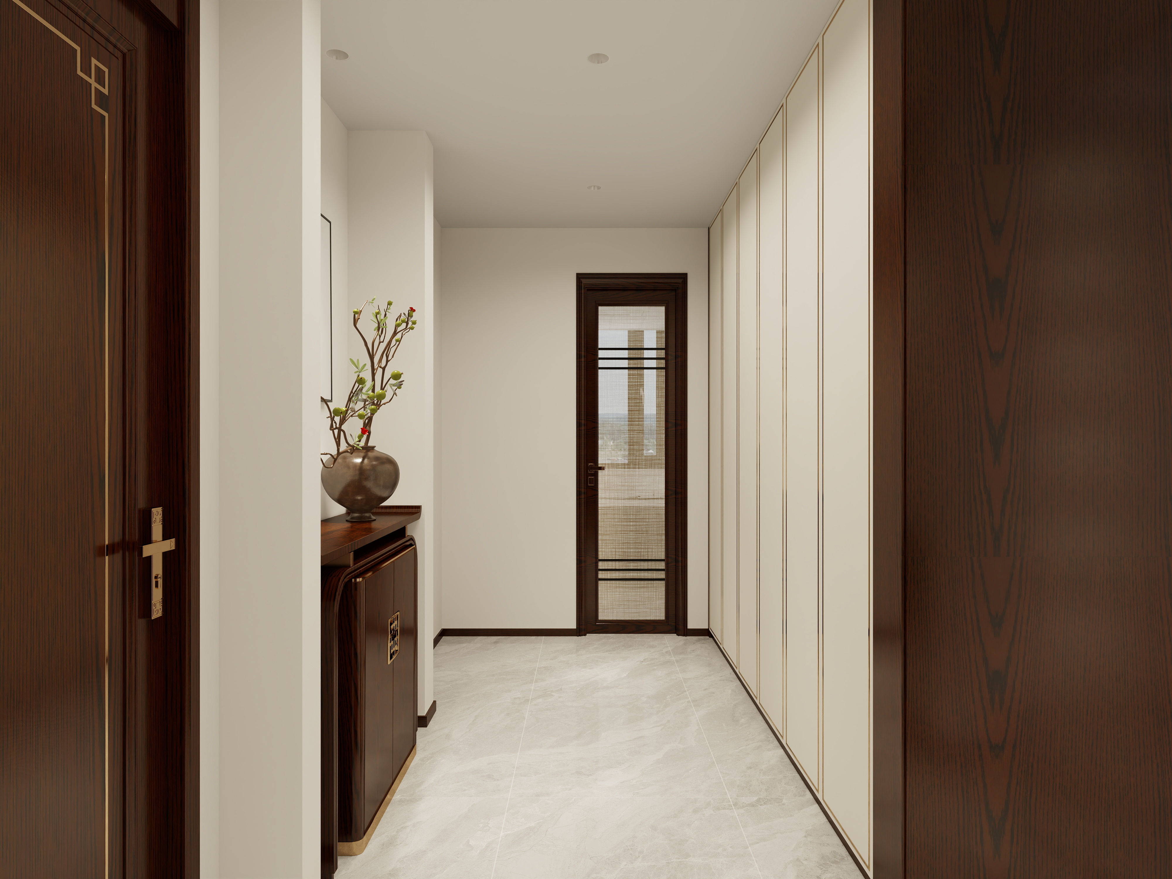 一叶design-锦绣园小区135㎡3室装修效果图