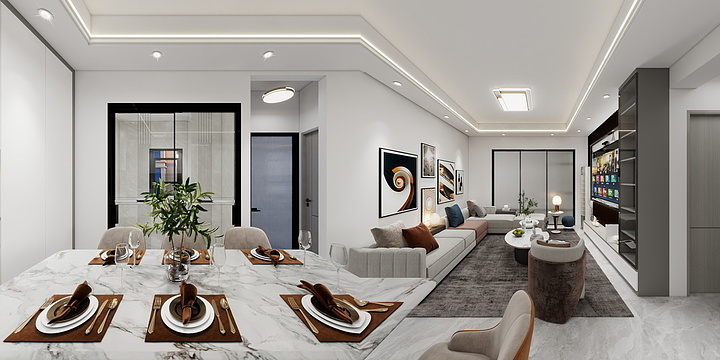 全案设计师小杨-美炉2栋2单元2801-装修设计方案