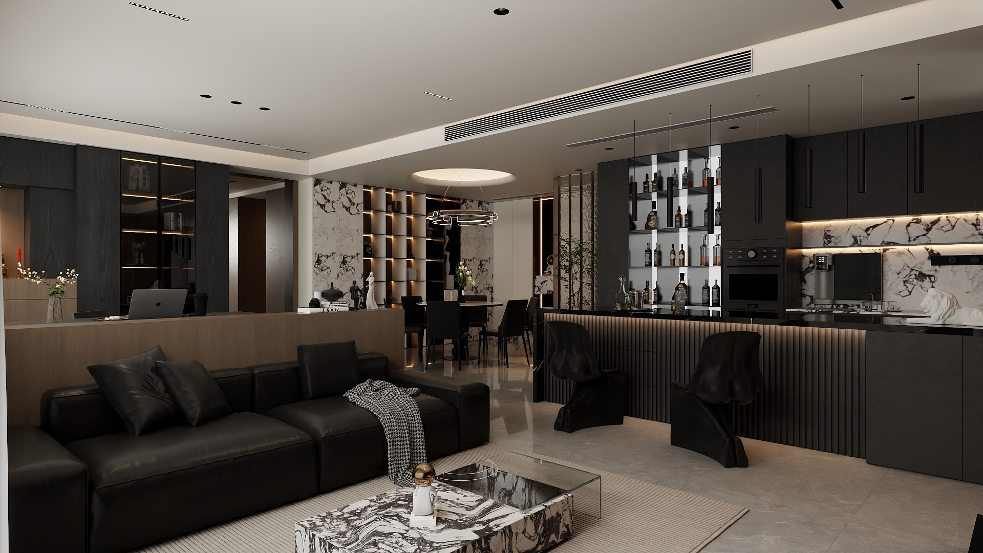 驭方设计师王鹏-大平层-装修设计方案