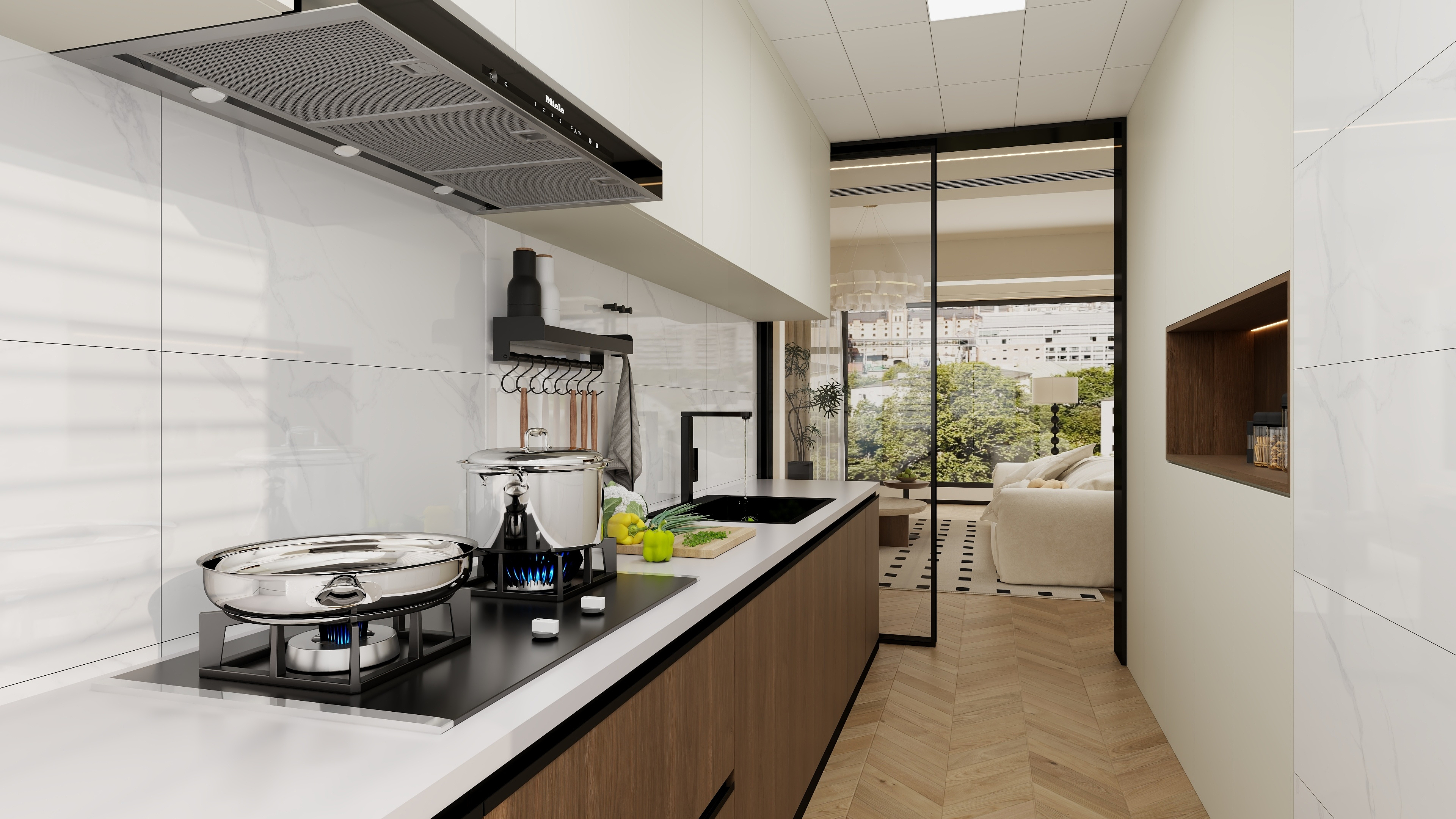 驭方设计师王鹏-观岭云庭装修效果图