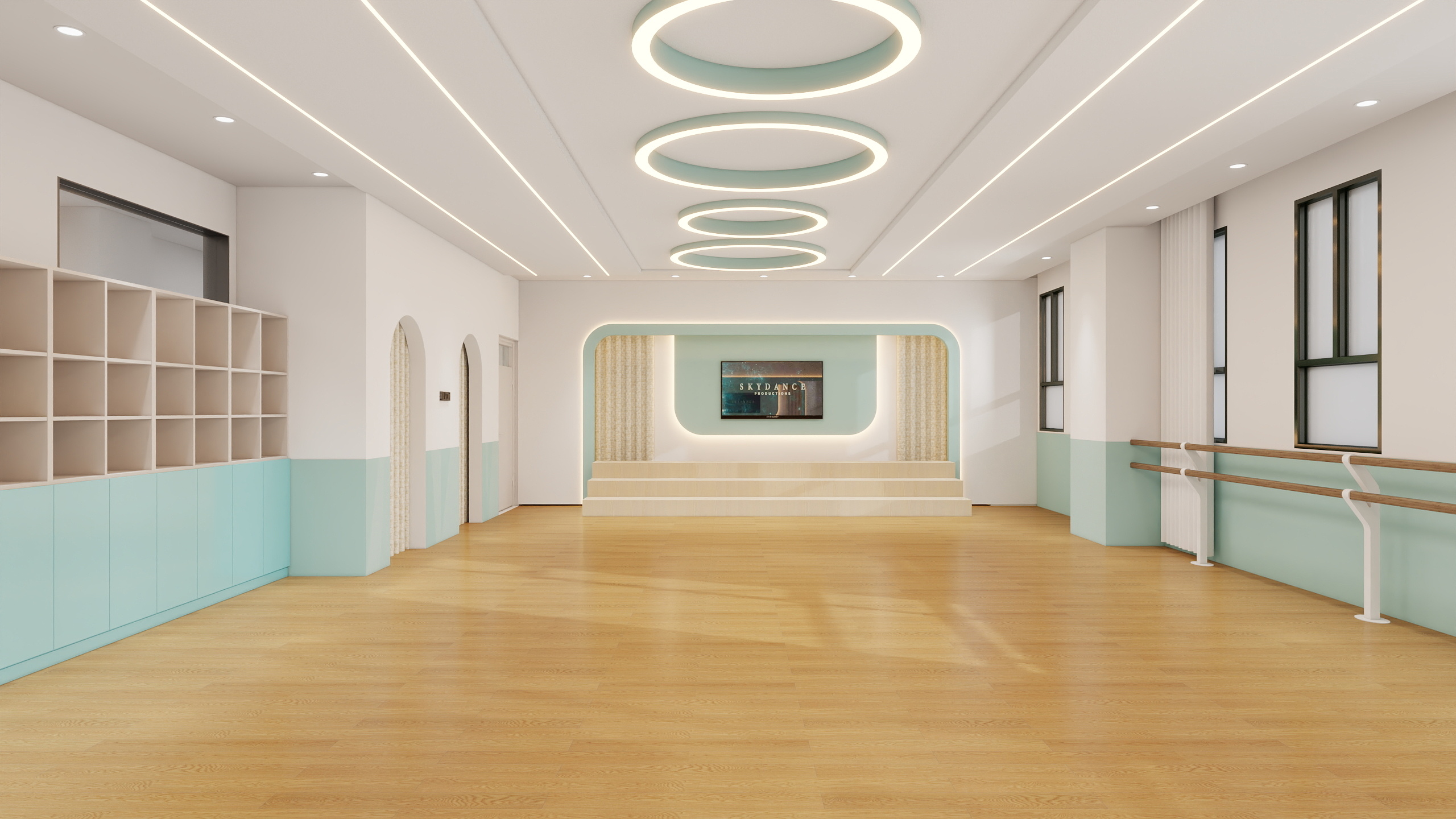 云旗文化--1F书画室-装修设计方案