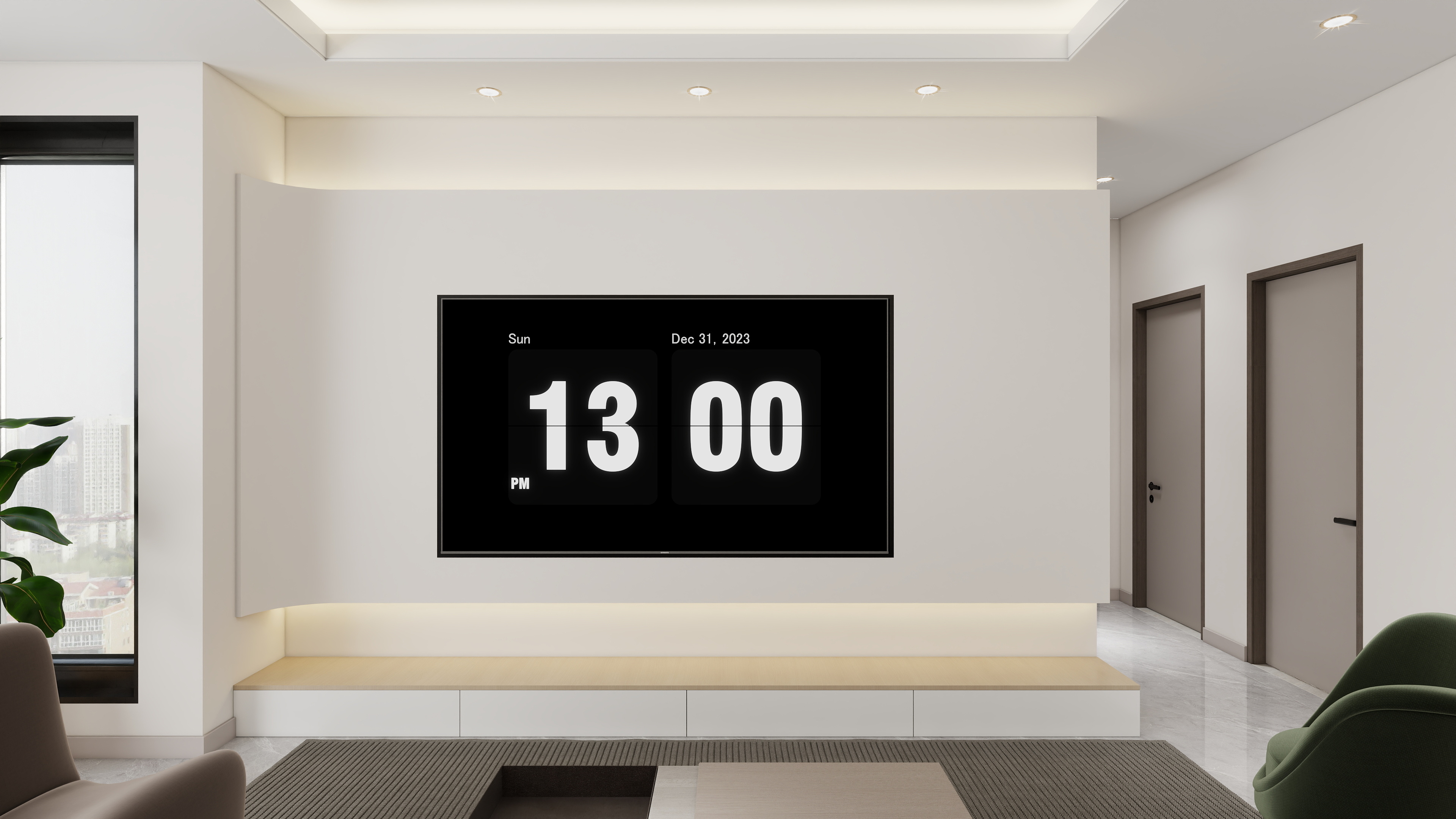 艺雅丽-110平现代简约-装修设计方案