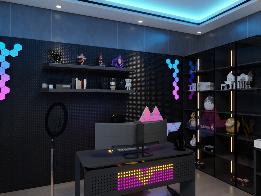 SHINE12138-电竞房-装修设计方案