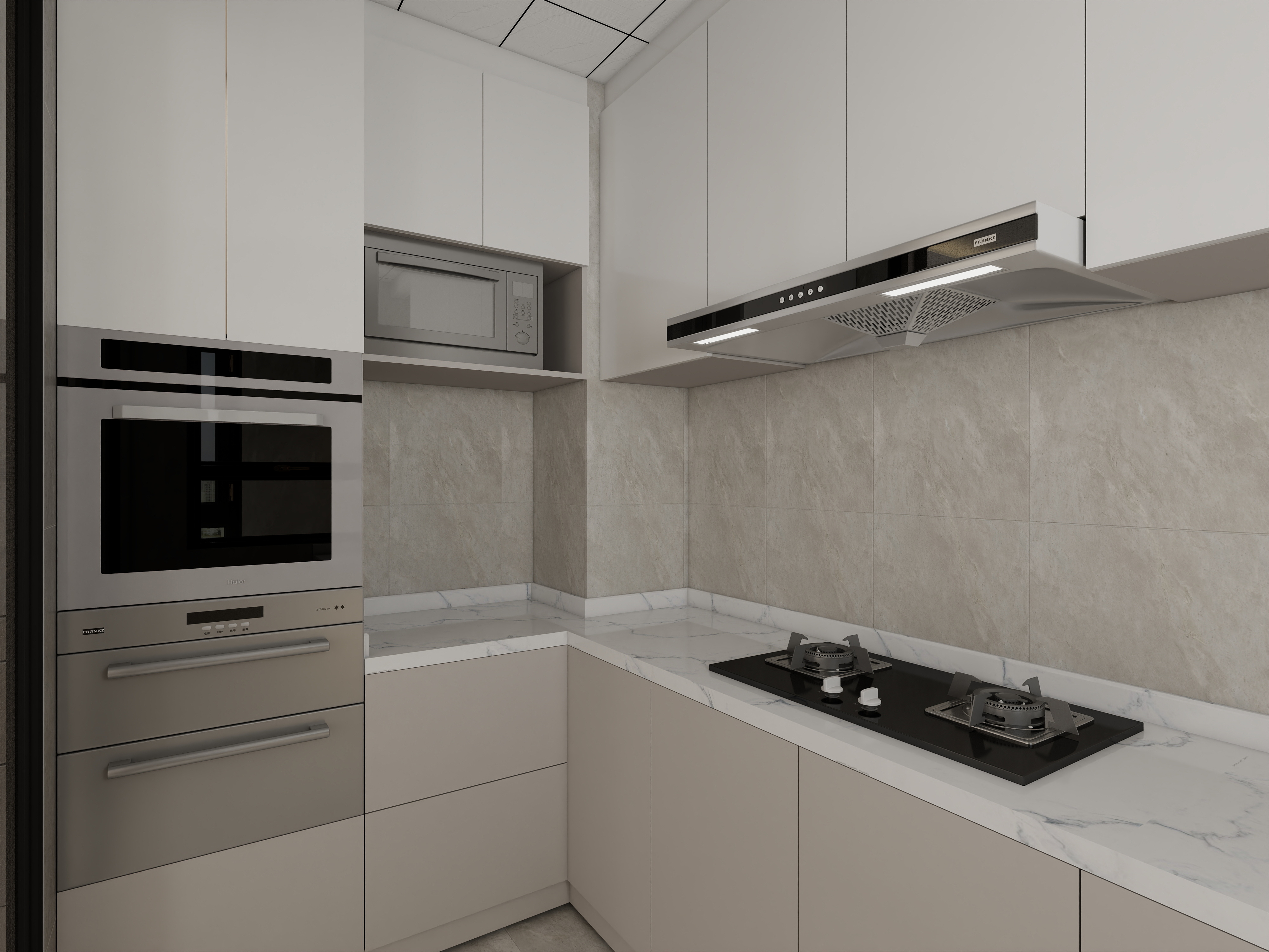 艺雅丽-110平现代简约 装修效果图