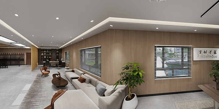 吴雨航wiJm-栏杆展厅-副本-装修设计方案