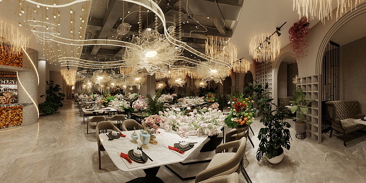 锦尚186-20755086-锦尚花语餐厅-XG-01-装修设计方案