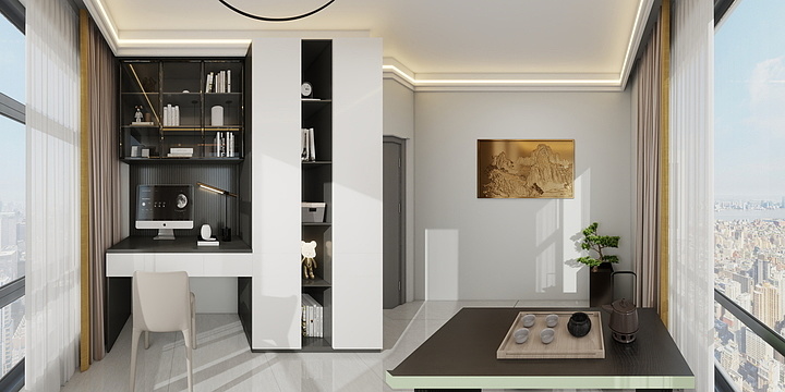 乔奕-麒麟华府8-1705-5.0-装修设计方案