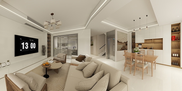 董董装饰设计-悦城富江壹號-装修设计方案