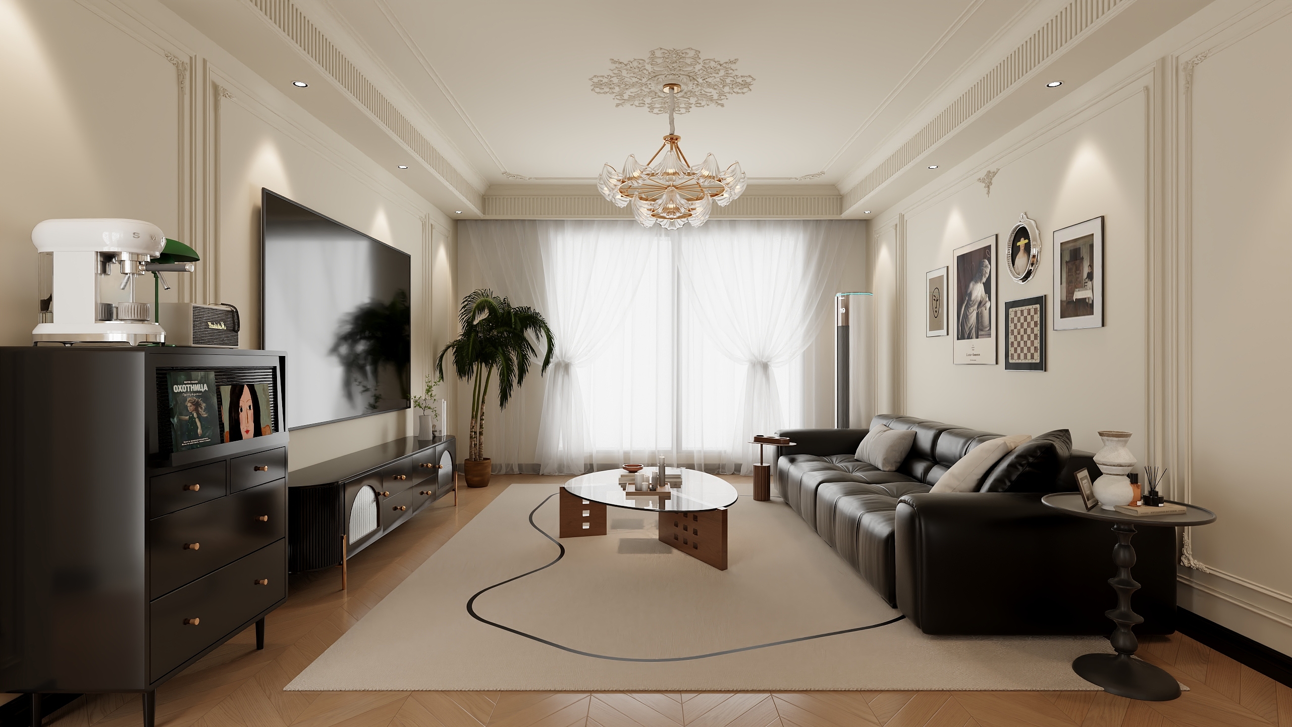 不ai画图-116㎡3室装修效果图