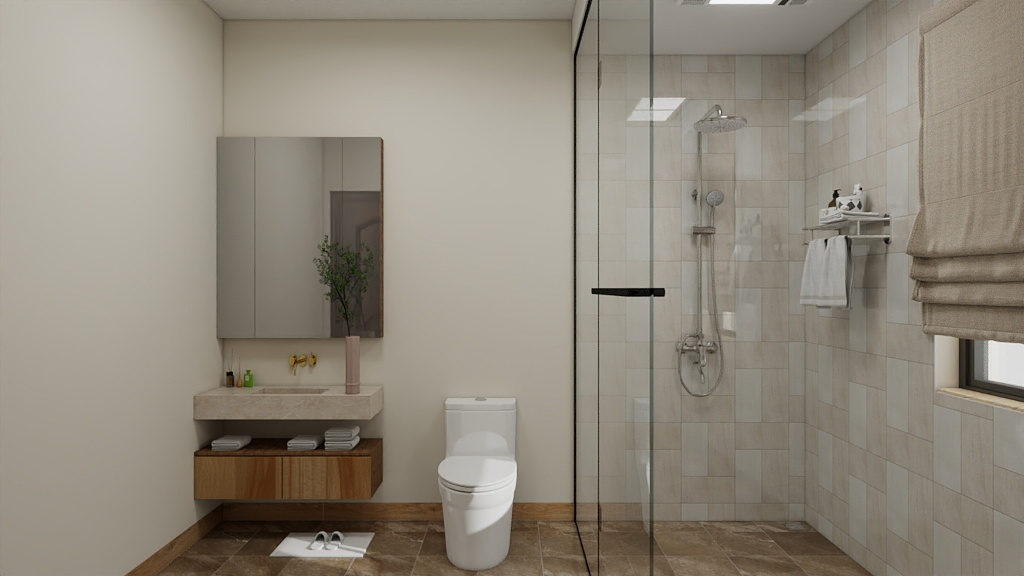 设计师至简-宜云居-中式民宿370平方米装修效果图