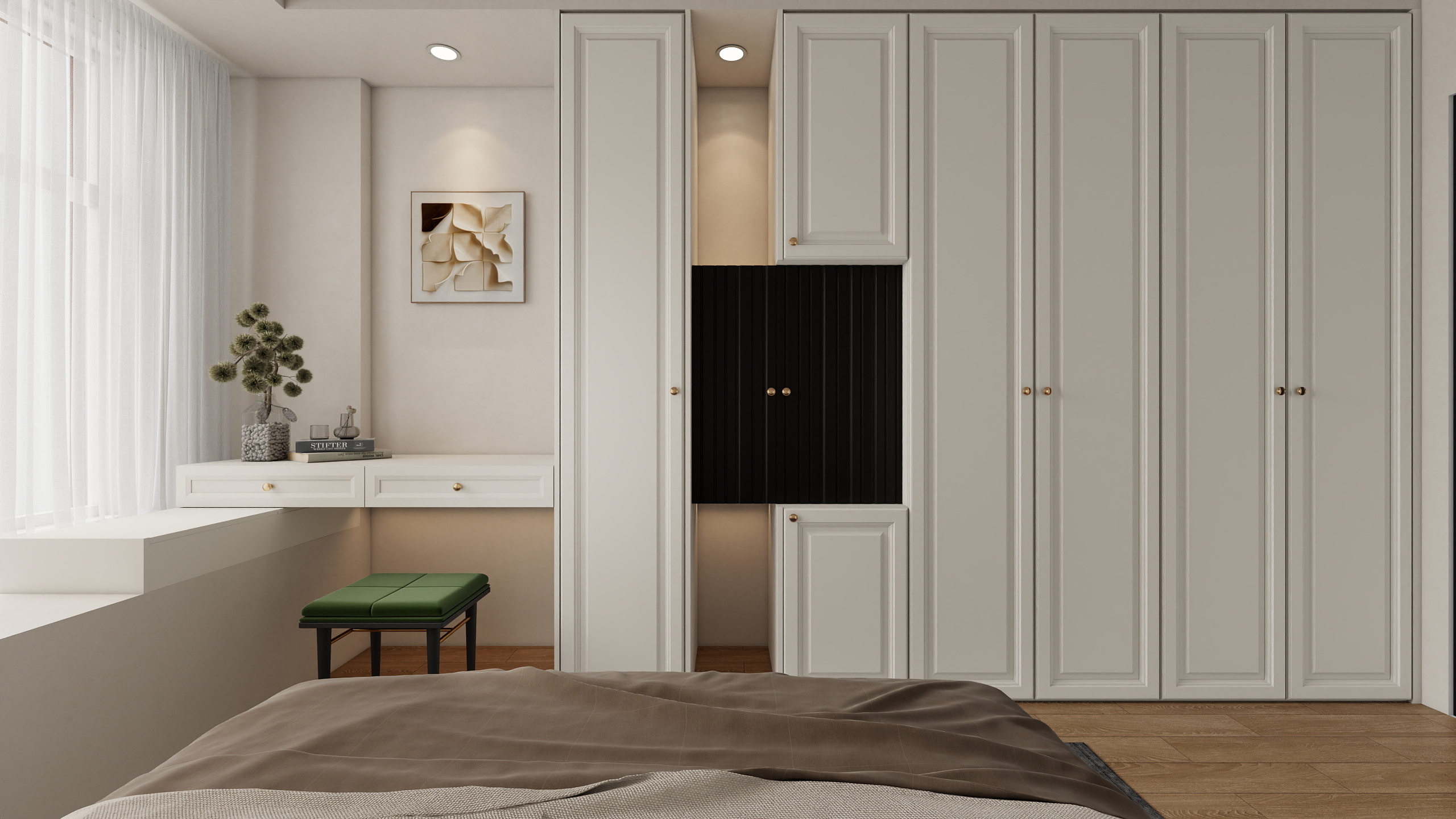 厚度定制-燁-南海九江113㎡3室装修效果图