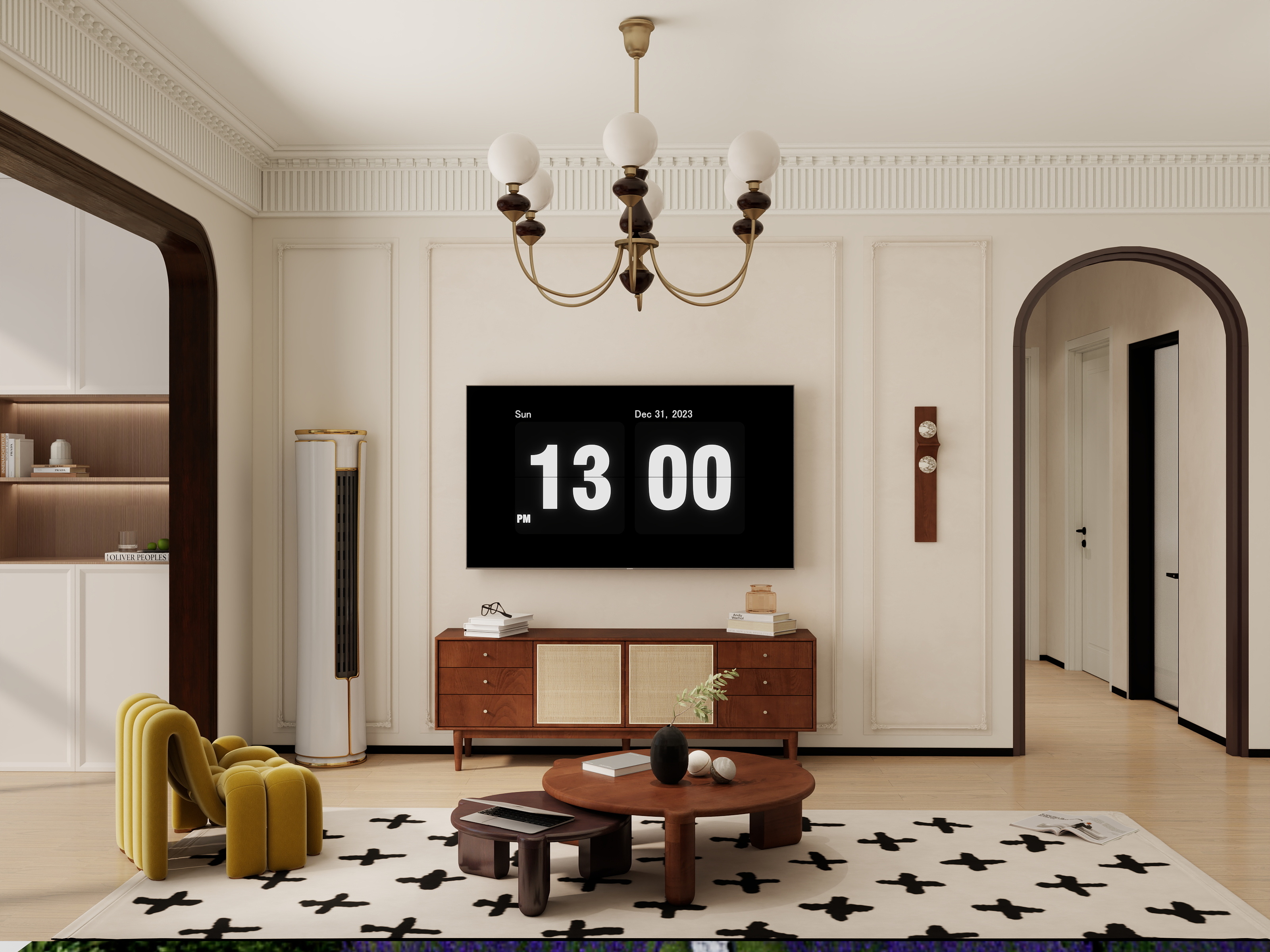 风度翩翩tLzQ-109㎡3室装修效果图