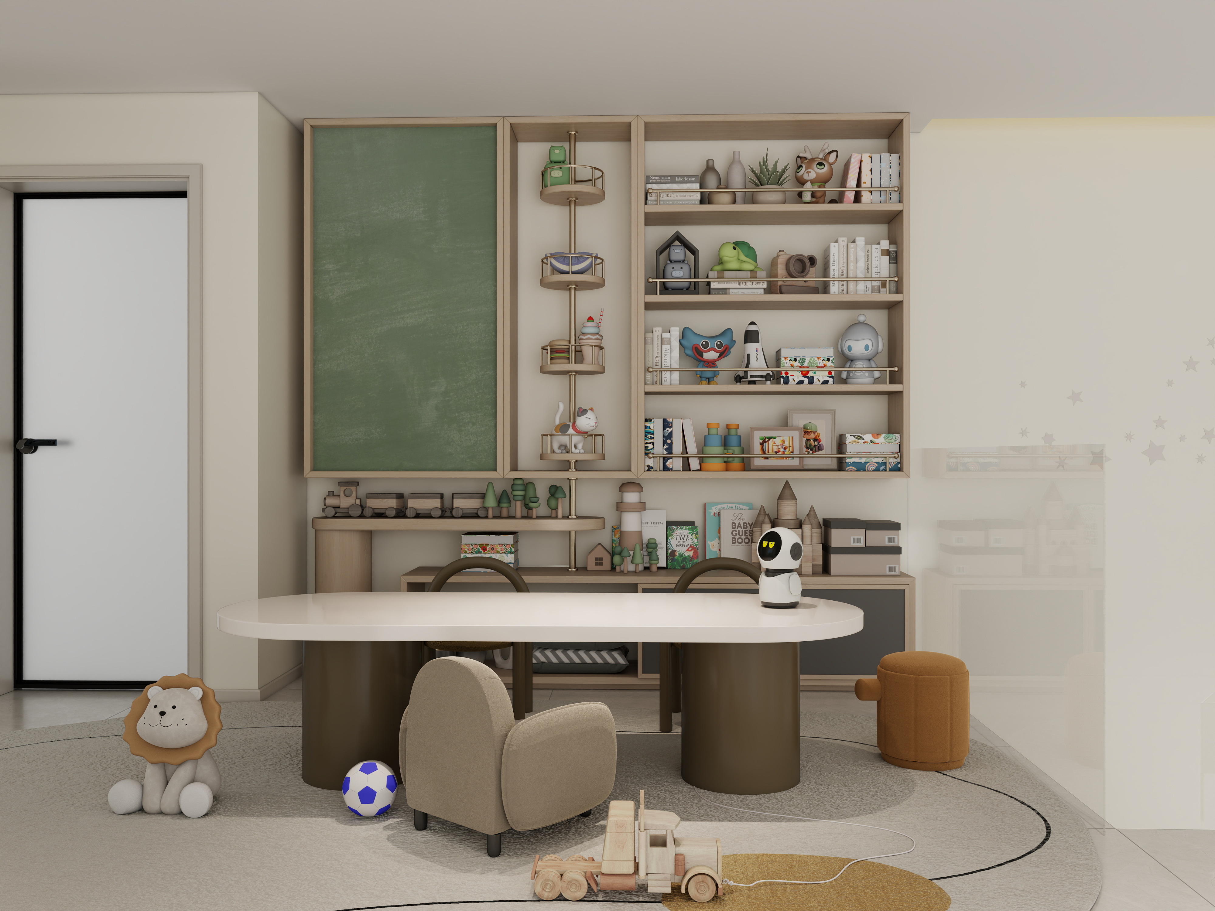 YY.洛洛-YY.洛洛-二层别墅装修效果图