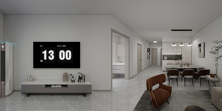 九创室内设计装饰-君豪御园1-2-1804-装修设计方案