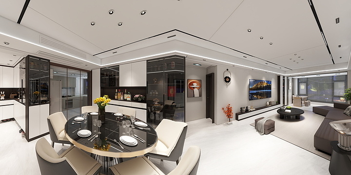 金雅居装饰有限公司-爱琴海3栋1801房聂小姐方案1-副本-装修设计方案