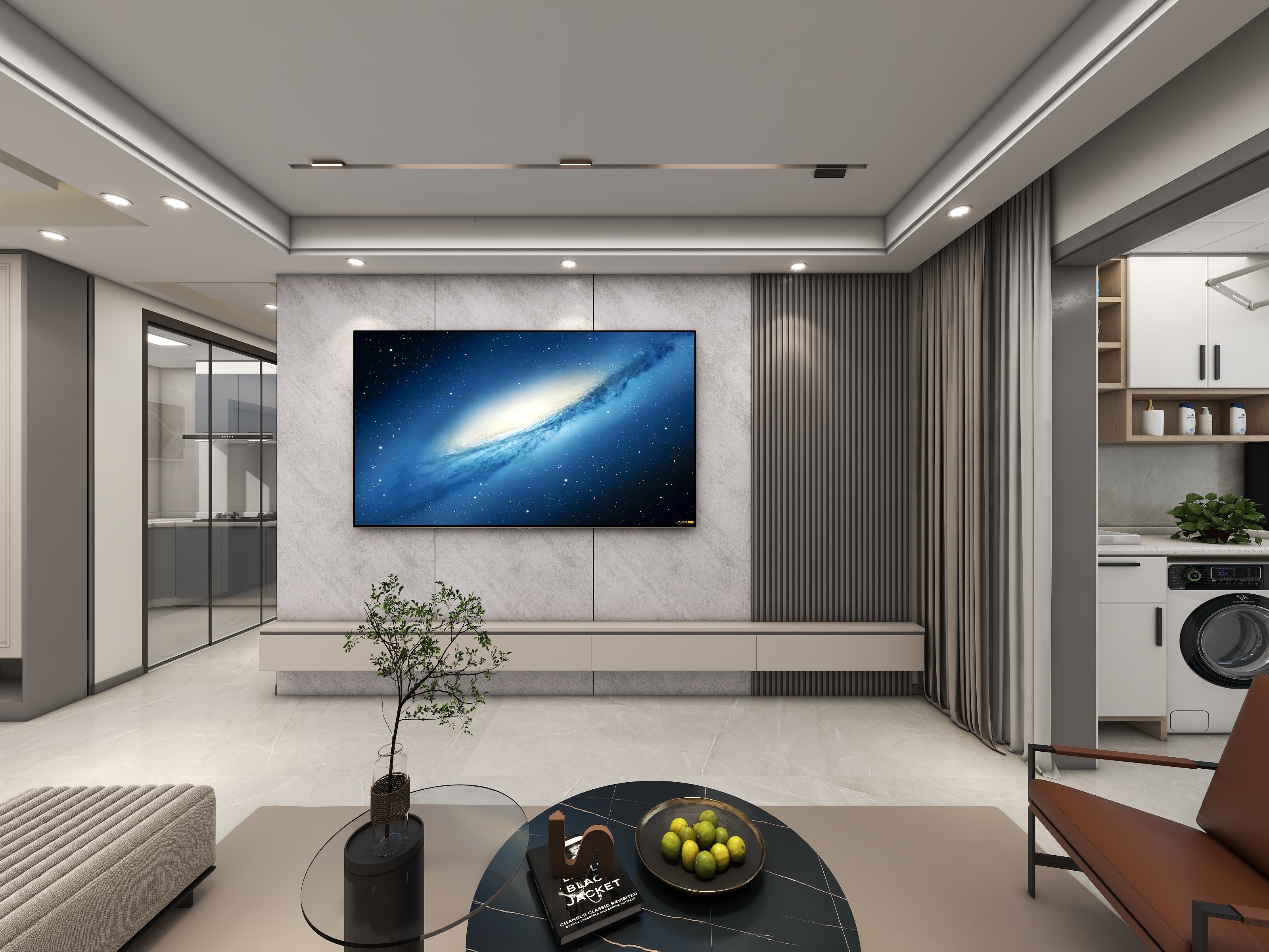 闫宝俊-88㎡3室-装修设计方案