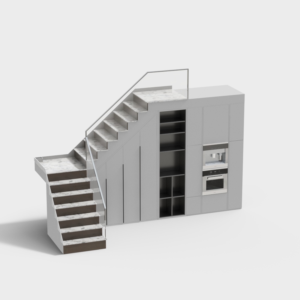 楼梯柜3D模型