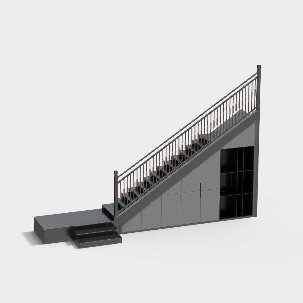 楼梯柜3D模型