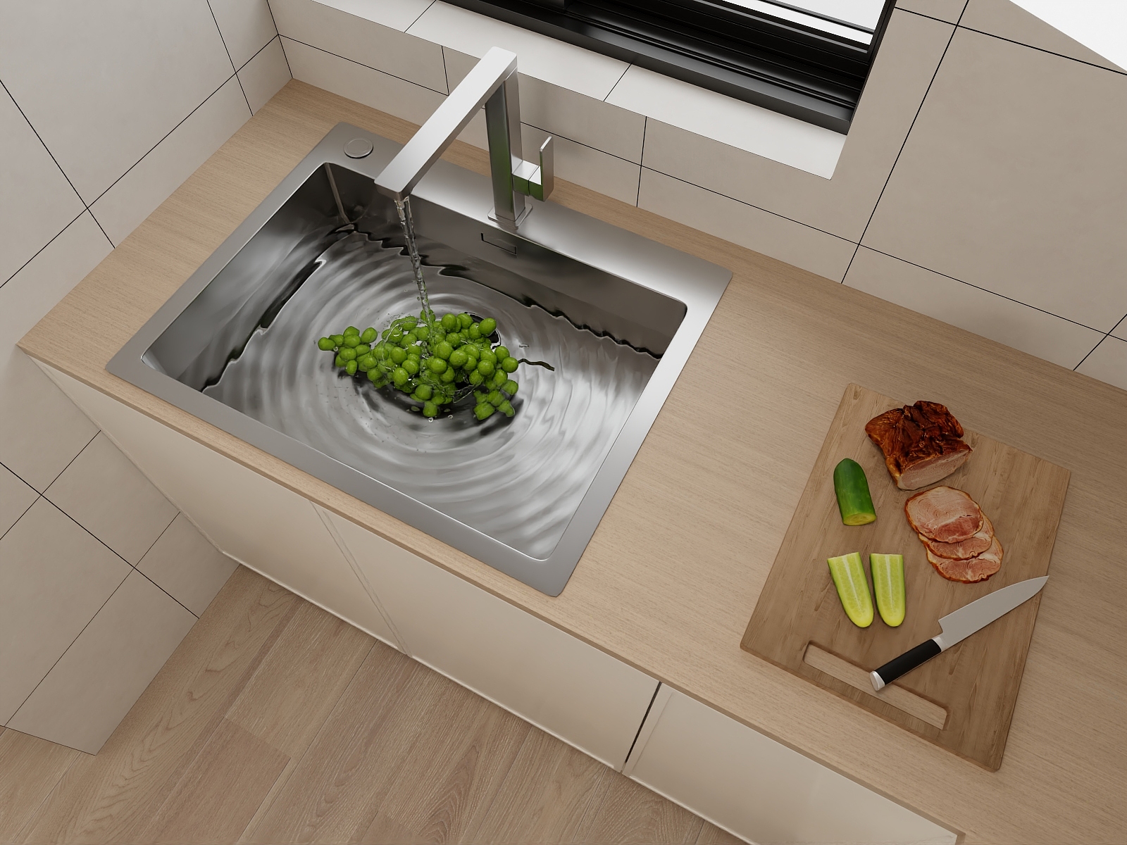 拾柒ccccc-67㎡1室装修效果图