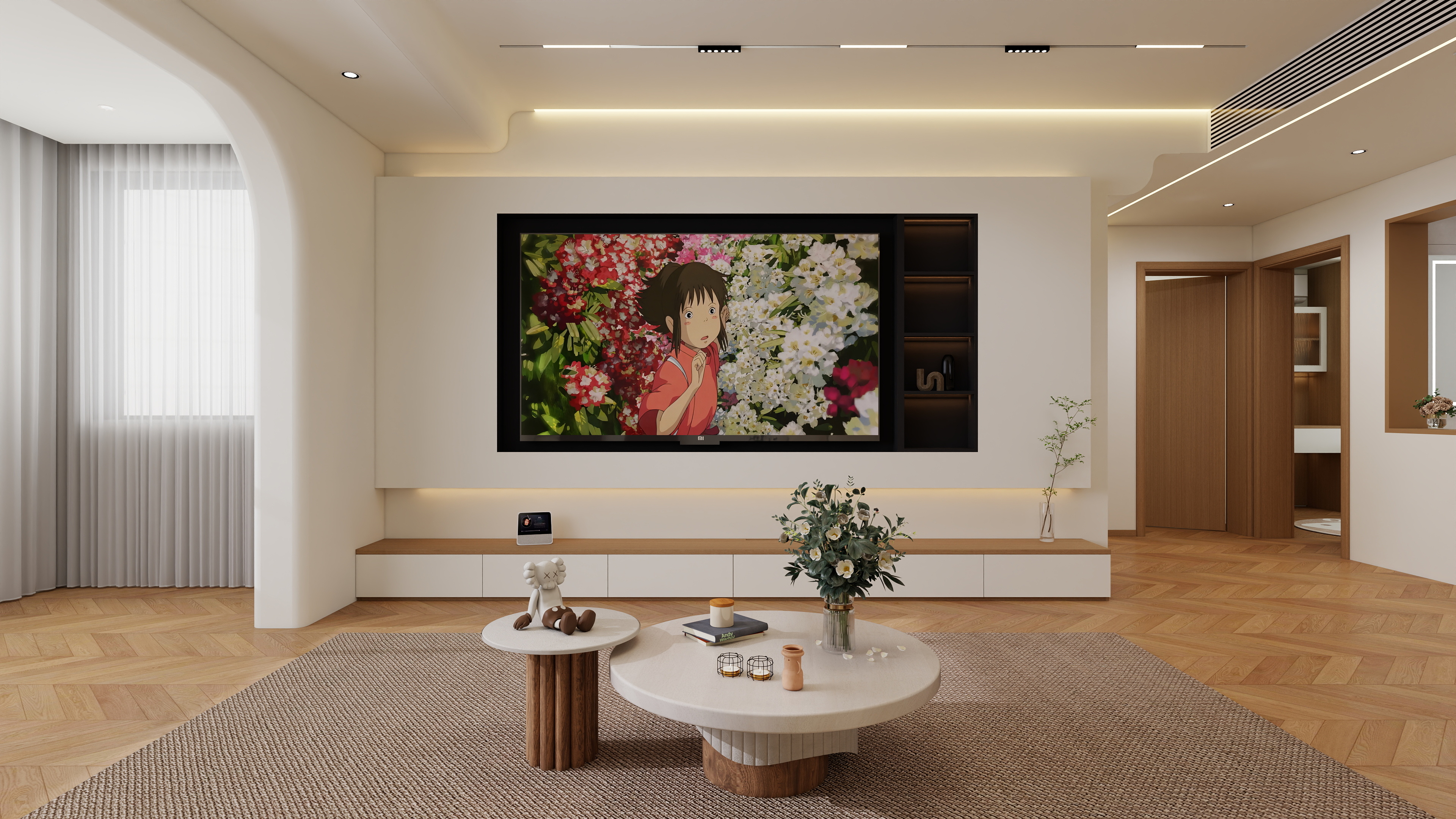 玟娜-德馨苑原木128㎡4室-装修设计方案